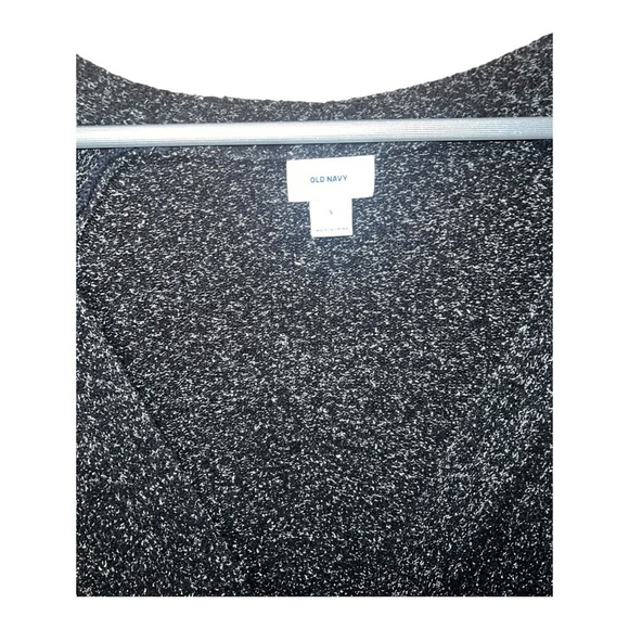 Old Navy Black & White Speckled Button Cardigan – Size Small - Picture 4 of 4